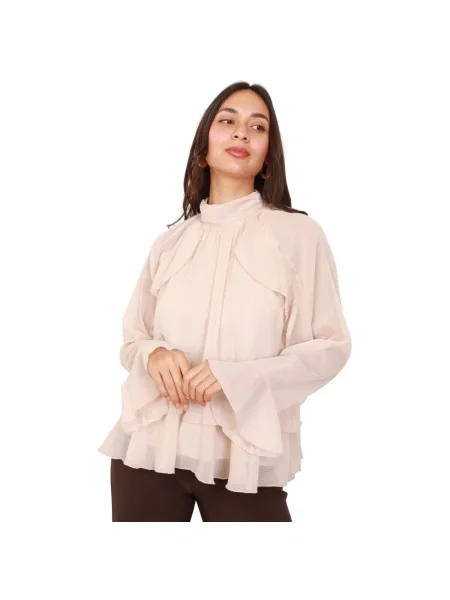 Blúzka La Modeuse béžová