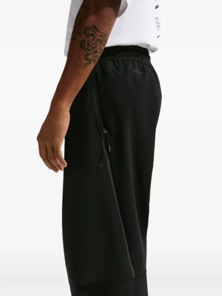 Pantaloni Nike alergare cu autograf alb
