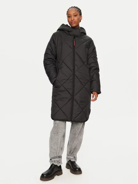 Frieda & Freddies Pūkinė striukė juoda