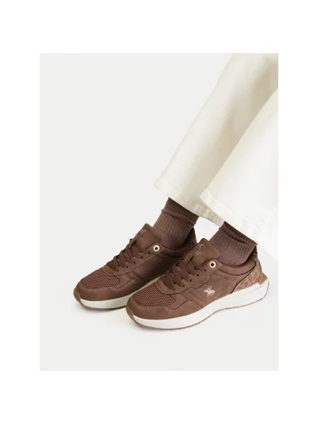 Sneakers Beverly Hills Polo Club maro