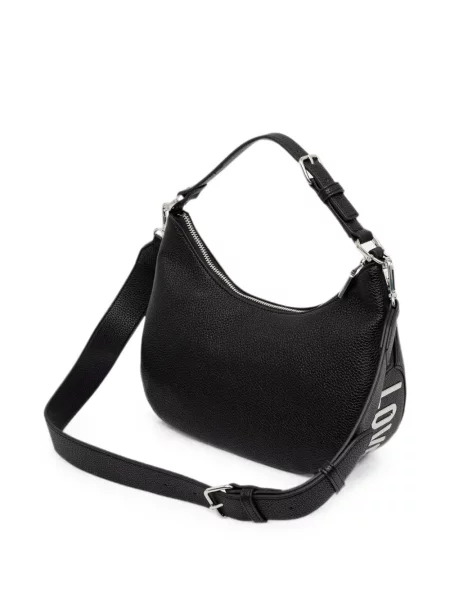 Geantă Love Moschino cu autograf negru