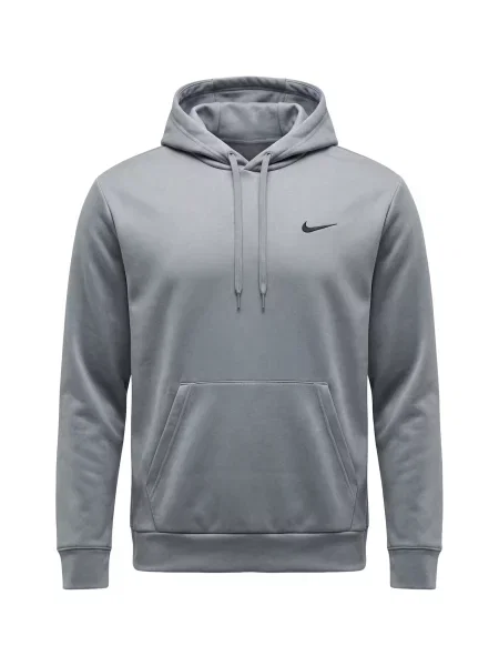 NIKE Hanorac sport FLEX FLC gri piatră negru