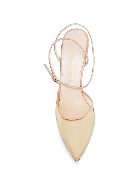 Pantofi cu toc Andrea Wazen din piele