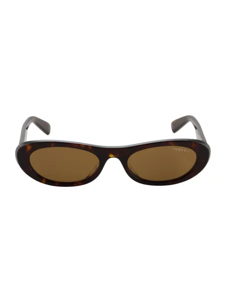 VOGUE Eyewear Slnečné okuliare koňaková / tmavohnedá