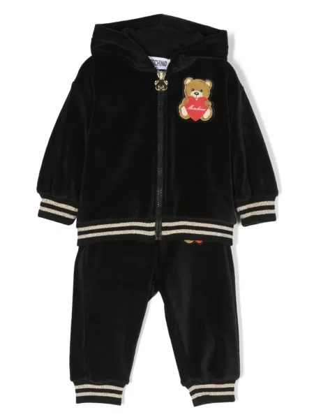 Komplet dresowy dziecięcy Moschino czarny