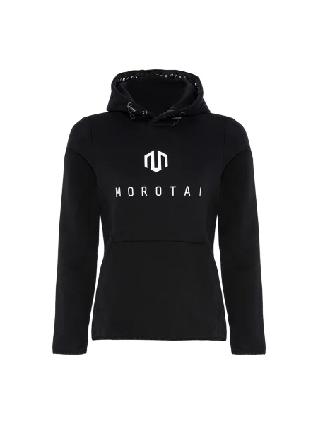 MOROTAI Sportovní mikina černá bílá