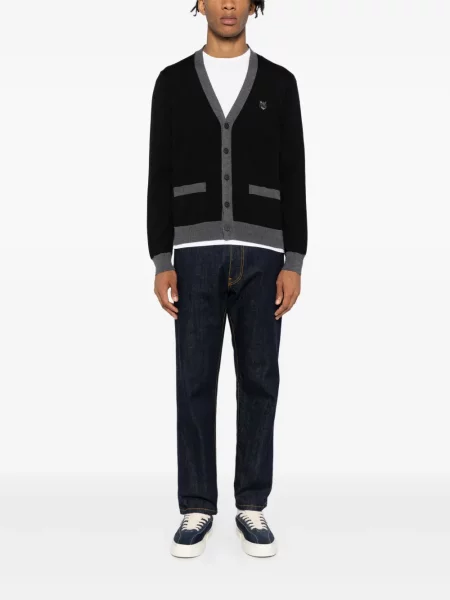 Cardigan Maison Kitsune negru