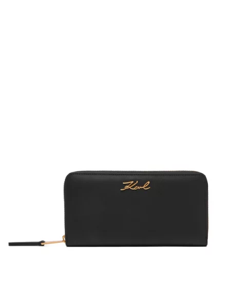 KARL LAGERFELD Portfel czarny