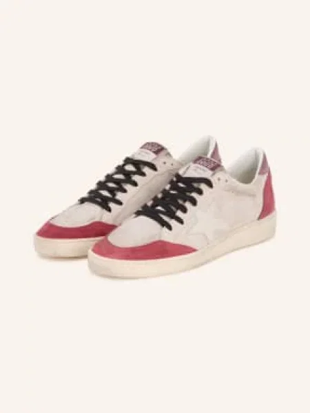 Golden Goose Buty Sportowe Ball Star beige beżowe