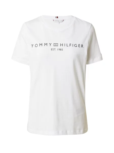 Tricou Tommy Hilfiger alb
