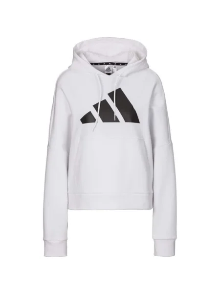 ADIDAS SPORTSWEAR Sportovní mikina černá bílá