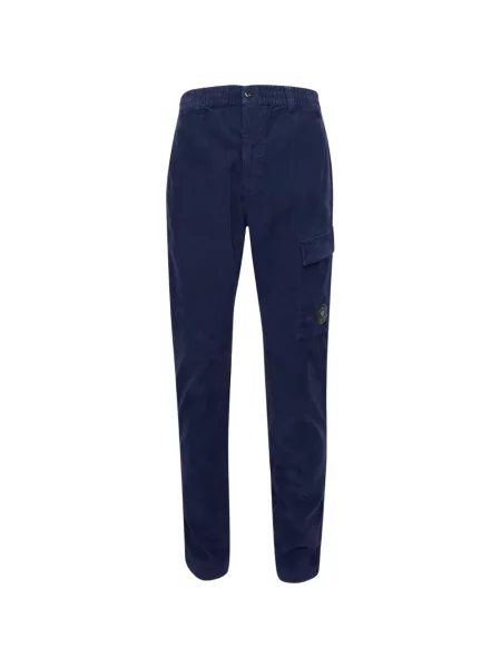 Pantaloni cargo C.p. Company de catifea cord albastru