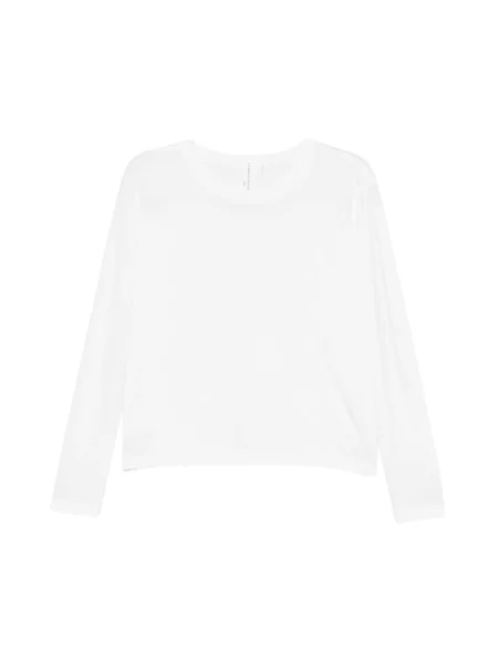 Krótki top Norma Kamali biały