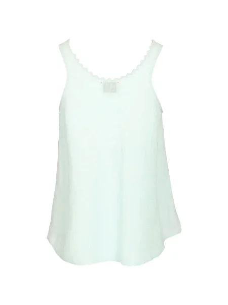 Top Forte_forte cu broderie albastru