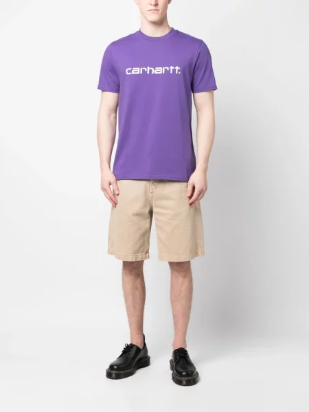Μικρός μπλούζα Carhartt Wip με σχέδιο μωβ