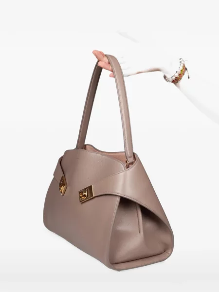 Geantă Ferragamo maro