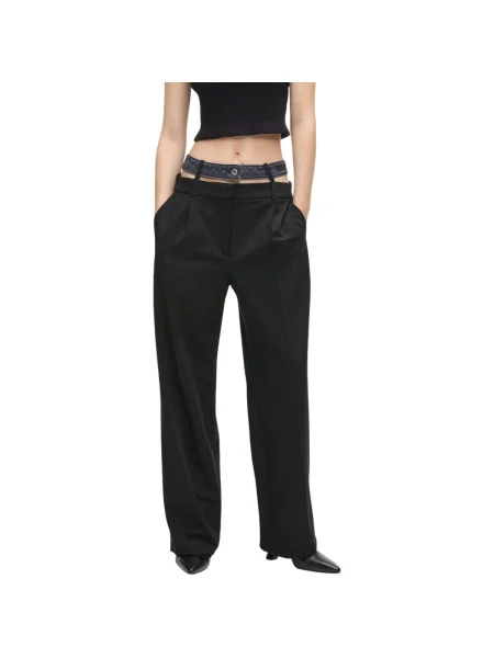 Nohavice Karl Lagerfeld Jeans čierna