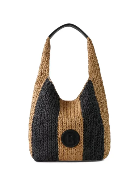 Pruhovaná shopper kabelka Bogner