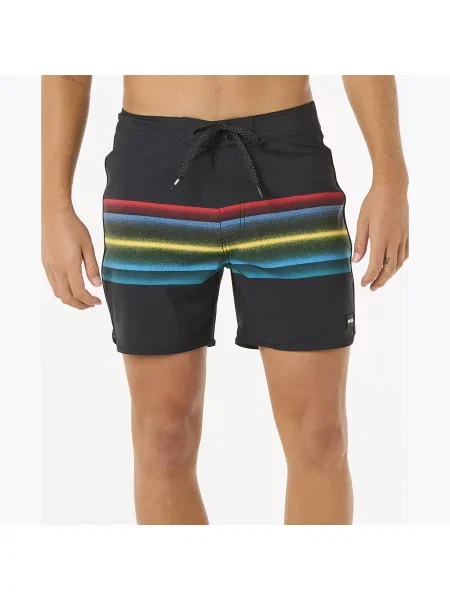 Plavecké šortky Rip Curl Mirage Retro Mumma black černé