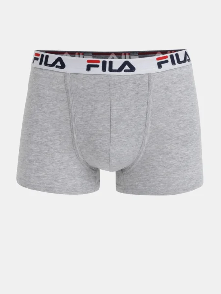 FILA Boxeralsók melír / piros / fekete / fehér szürke