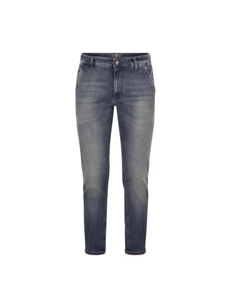Jeansy Pt Torino niebieskie