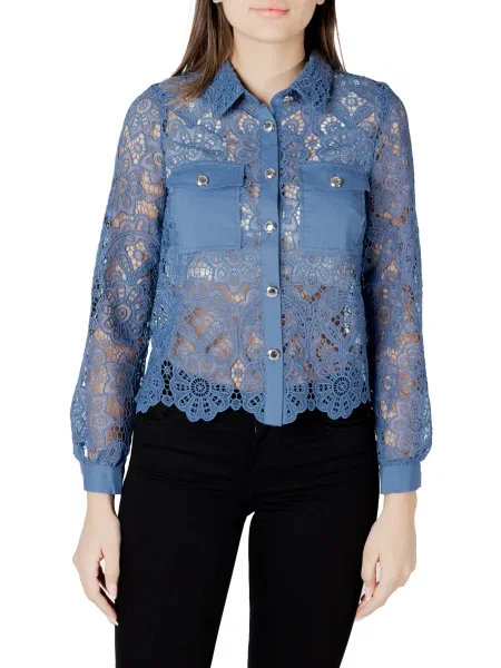 Bluză Morgan din dantelă negru