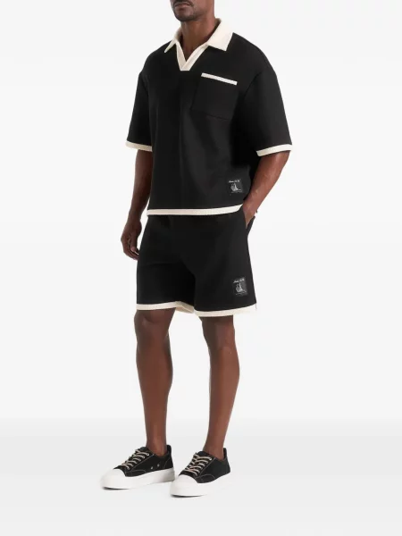 Tricou polo Manière De Voir negru