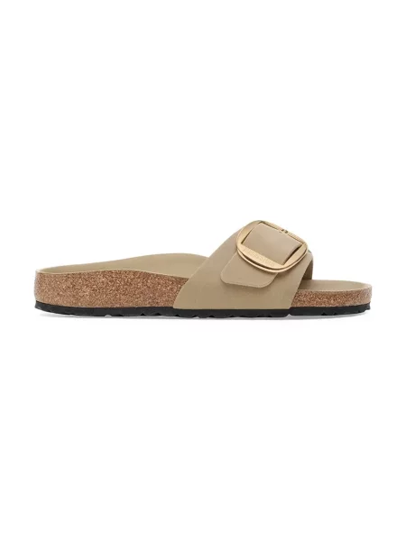 Birkenstock šľapky dámske kožené béžová