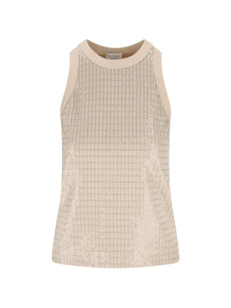 Top Brunello Cucinelli cu paiete