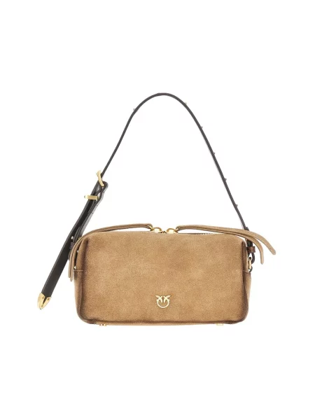 Torebka crossbody Pinko brązowa