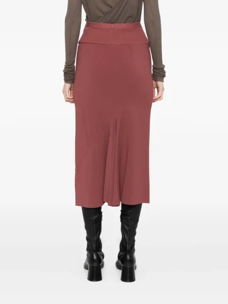 Fustă Rick Owens roșu