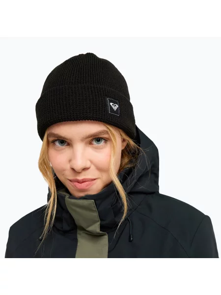 Gyerek téli sapka Roxy Winter Spark Beanie anthracite. Méret: OS fekete
