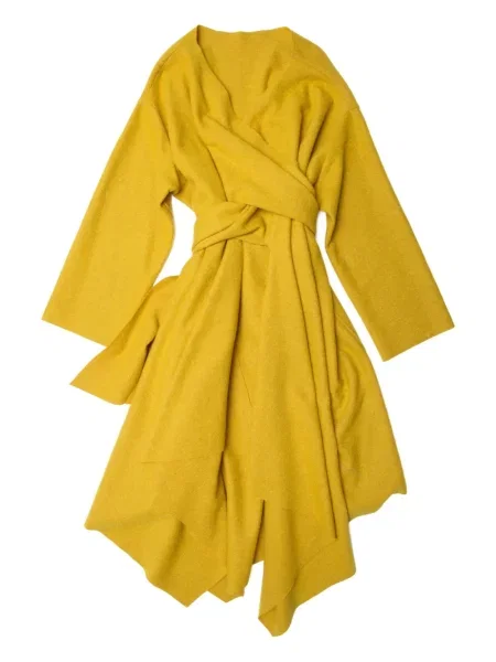 Sukienka Muller Of Yoshiokubo asymetryczna garniturowa żółta