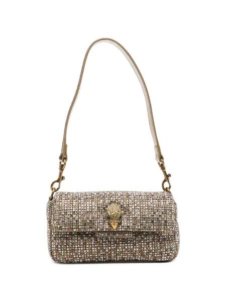 Oxford Kurt Geiger London din țesătură twill maro