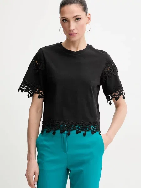 Kratka majica Morgan DFUTUR DFUTUR črna