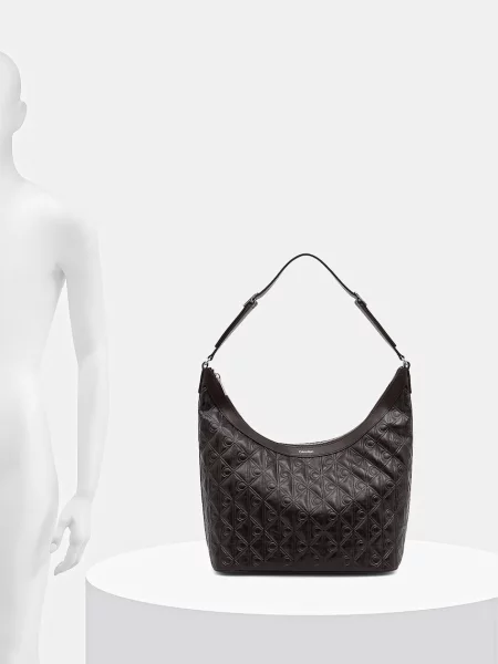Calvin Klein hobo táska női műbőr barna