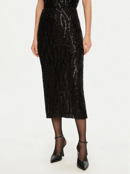 Imperial Fustă midi negru