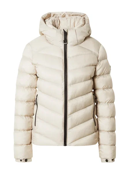 Superdry Prehodna jakna Fuji bež / črna