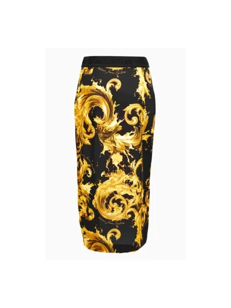 Spódnica jeansowa Versace Jeans Couture czarna