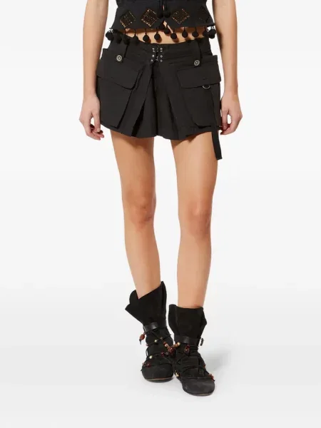 Pantaloni scurți cargo Isabel Marant negru