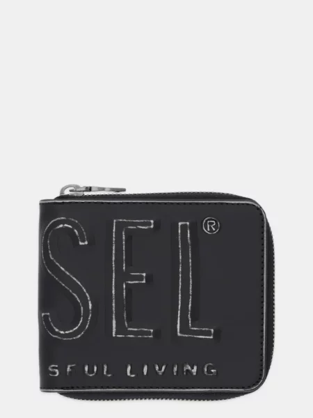 Портмоне Diesel DSL 3D DSL BI FOLD COIN ZI черно