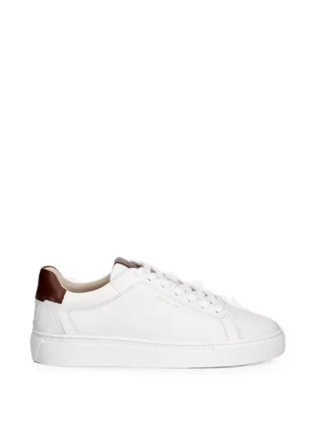 Sneakerși Gant din piele alb