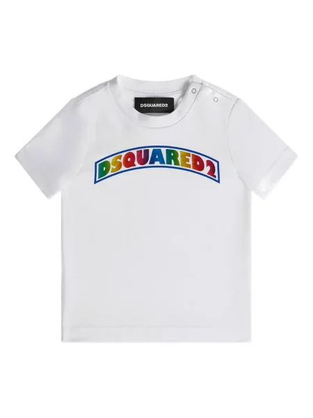 Koszulka dziecięca Dsquared2 biała