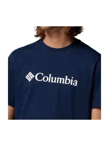 Tričko Columbia s autogramom modrá