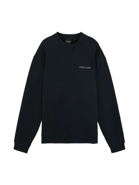 Bluza z kapturem Lyle & Scott czarna