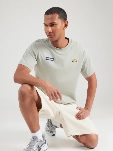 ELLESSE Majica Floran svetlo / mešane barve zelena