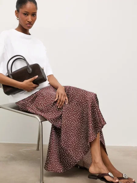 Answear.LAB spódnica brązowa