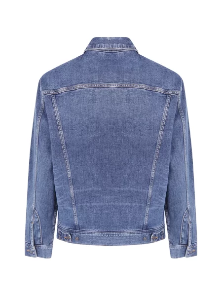 Geacă de blugi Emporio Armani albastru
