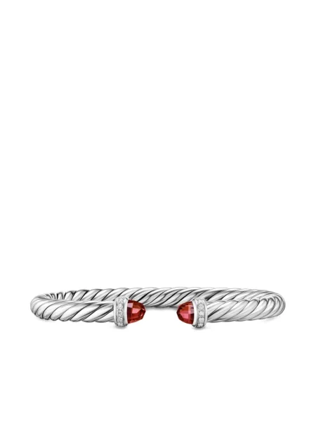 Brăţară David Yurman cu garnet argintiu