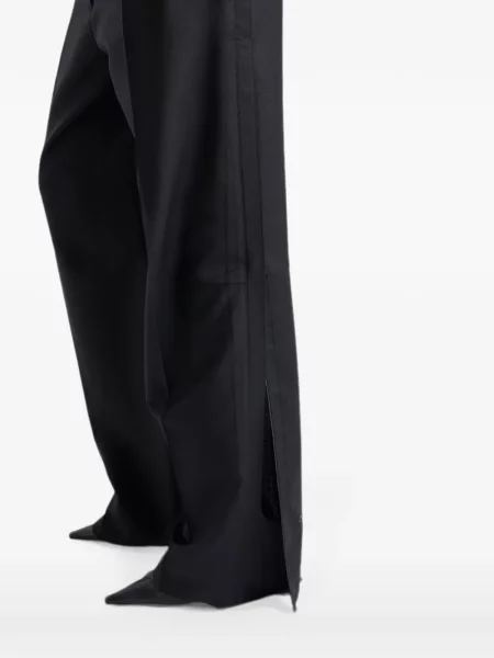 Pantaloni Prada de mohair negru